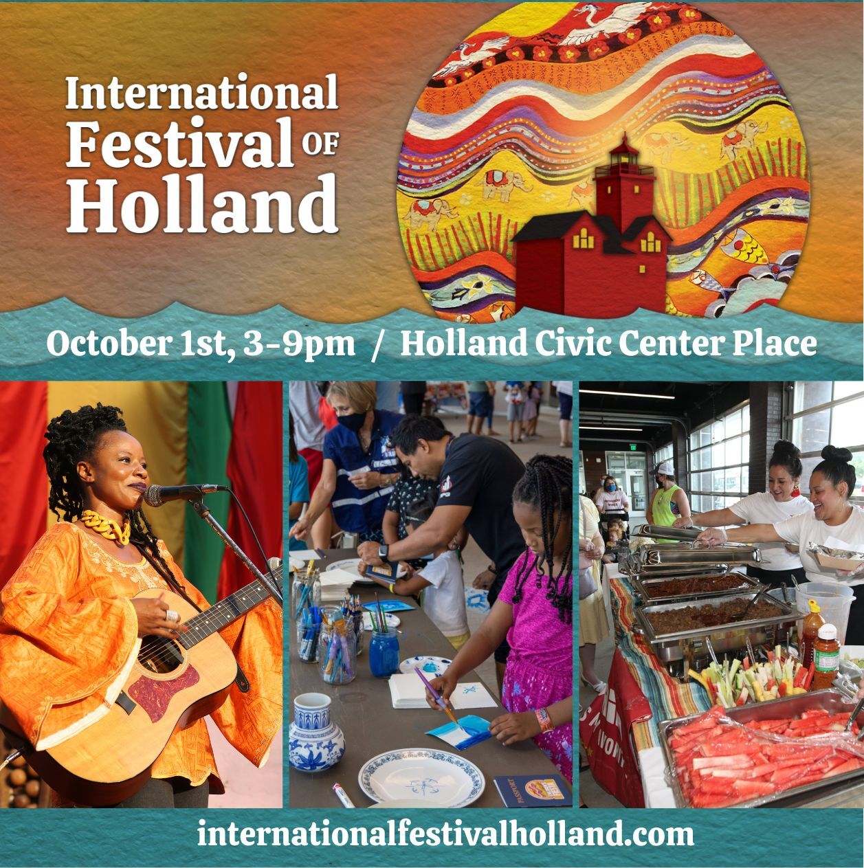 International Festival of Holland Oct 1 3-9 PM